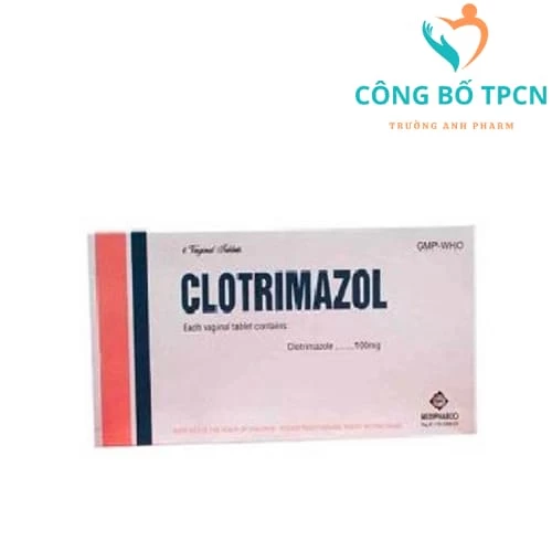 Clotrimazol 100mg Medipharco - Thuốc điều trị nhiễm nấm Candida